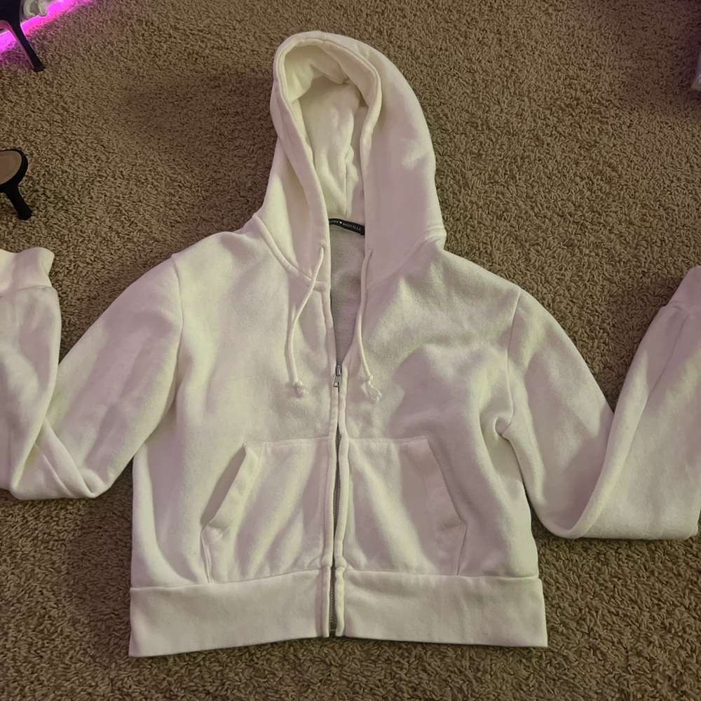 Brandy Melville Cream Hoodie